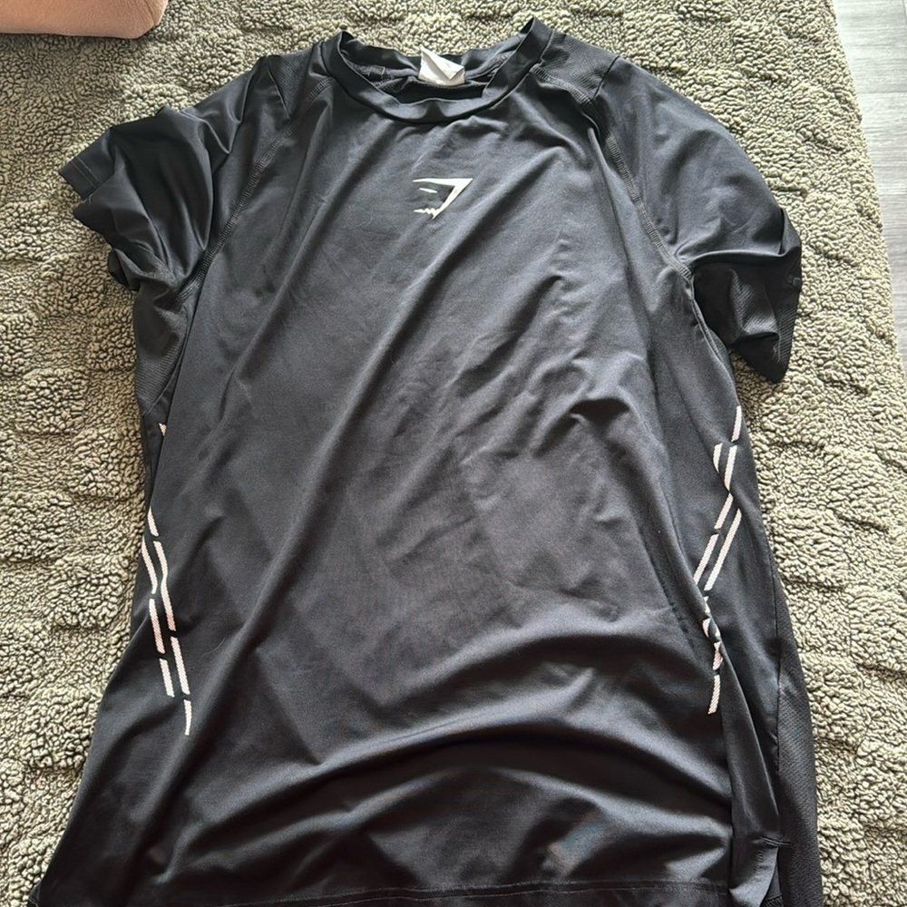 Black Gym Shark Shirt